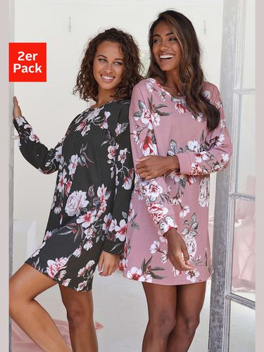 Chemise de nuit lot de 2 robes de nuit courtes - - Vivance Dreams - Modalova