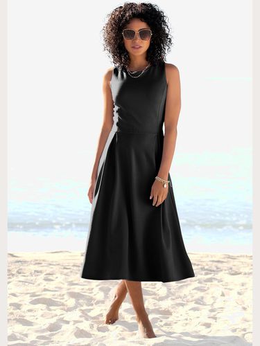 Robe mi-longue encolure ronde - Beachtime - Modalova