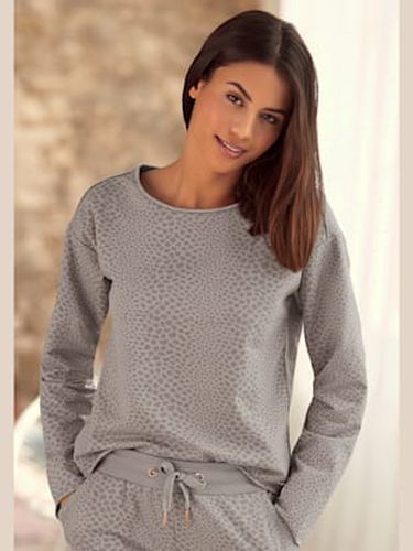 Sweat-shirt manches longues confortables, coupe légèrement raccourcie - LASCANA - Modalova