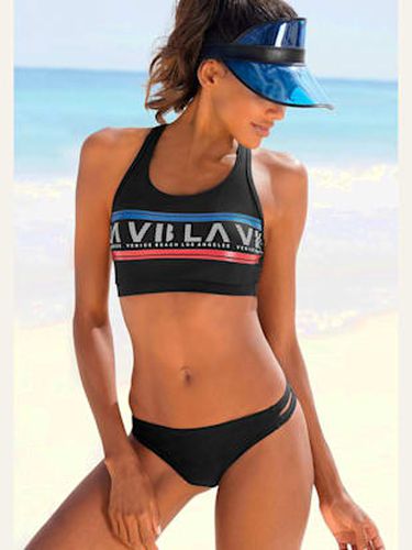 Bikini bustier imprimé caoutchouc tendance - Venice Beach - Modalova
