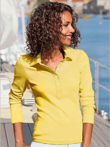 Polo à manches longues pur coton - Witt - Modalova