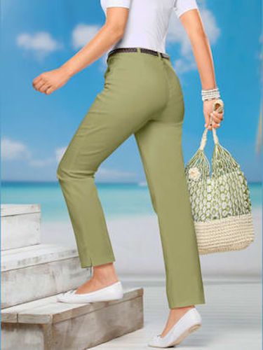 Jean à ceinture élastique chevilles fendues - Witt - Modalova