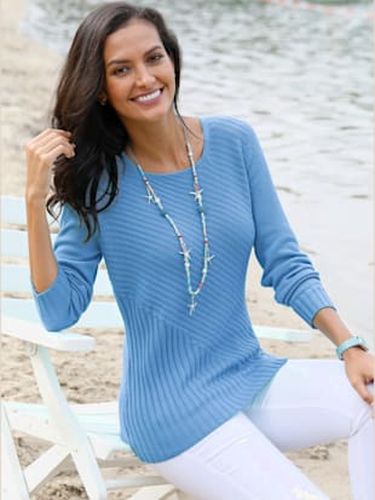 Pull en tricot 50% coton - Collection L - Modalova