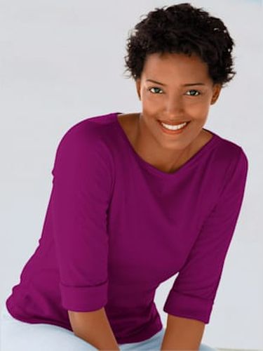 T-shirt confortable manches 3/4 à revers - Witt - Modalova