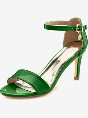 Sandales à talons hauts joli aspect verni - LASCANA - Modalova