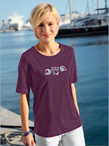 T-shirt manches courtes col rond imprimé coquillages - Witt - Modalova