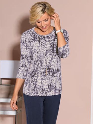 T-shirt en viscose imprimé all-over col rond manches 3/4 - Witt - Modalova