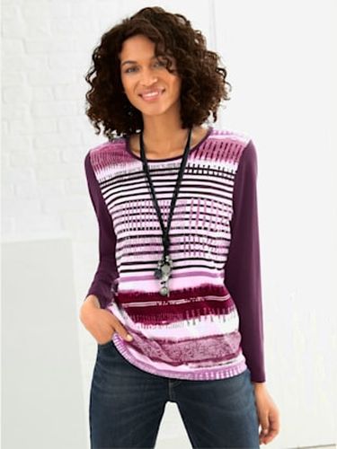 T-shirt à manches longues 50% coton - Collection L - Modalova