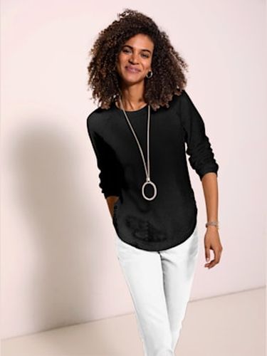 Pull encolure ronde 50% coton - Collection L - Modalova