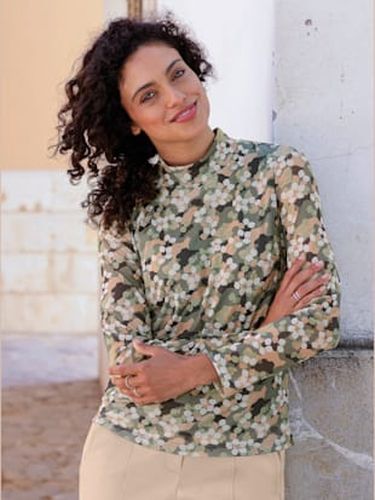 T-shirt à col montant qualité maille imprimée - Witt - Modalova