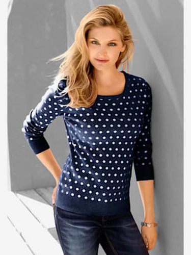 Pull à pois manches longues en jacquard - Witt - Modalova