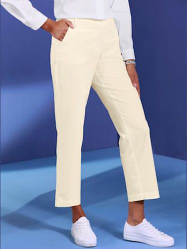 Pantalon velours côtelé coton/modal ultra-doux avec modal - - Écru - Creation L Premium - Modalova