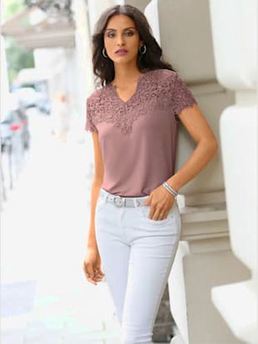 T-shirt en dentelle viscose - Alessa W. - Modalova