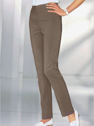 Pantalon costume coupe confort ceinture élastique invisible - Helline - Modalova