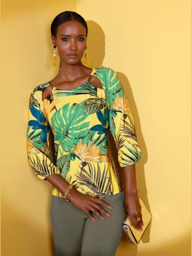T-shirt imprimé découpe raffinée - Creation L - Modalova