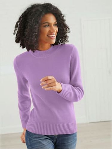 Pull col tortue finitions côtelés - Collection L - Modalova