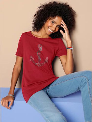 T-shirt à manches courtes imprimé transfert couleur argenté - Witt - Modalova