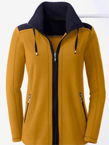 Veste polaire aspect sport - Collection L - Modalova