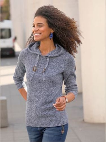 Pull à capuche 60% coton - - - Collection L - Modalova