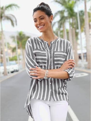 Chemisier rayé pure viscose - Creation L - Modalova