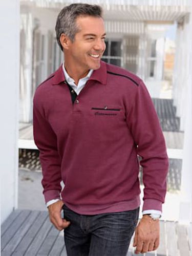 Sweat-shirt col polo boutonné - Catamaran - Modalova