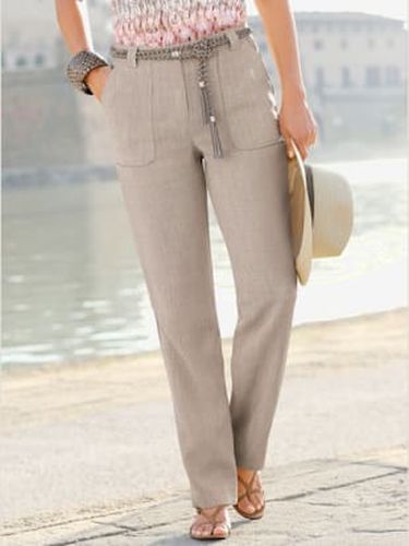 Pantalon simple léger et confortable - Collection L - Modalova
