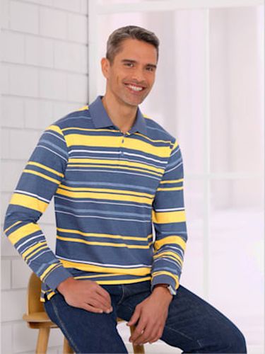 Polo à manches longues bords-côtes extensibles confortables - Witt - Modalova