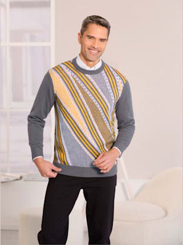 Pull col rond superbe motif tricoté - Witt - Modalova