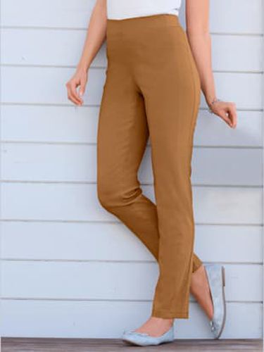 Pantalon classique uni avec ceinture élastique - Stehmann Comfort line - Modalova