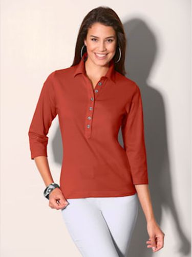 Polo patte de boutonnage longue à boutons argentés - Witt - Modalova