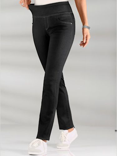 Pantalon 65% coton - Collection L - Modalova