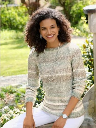 Pull à manches longues ultra-doux et chaud - Collection L - Modalova