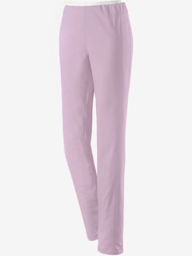 Pantalon classique uni avec ceinture élastique - Stehmann Comfort line - Modalova