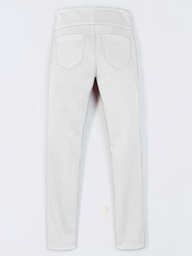 Pantalon avec ceinture large élastique et poches - Collection L - Modalova