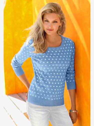 Pull à pois manches longues en jacquard - Witt - Modalova