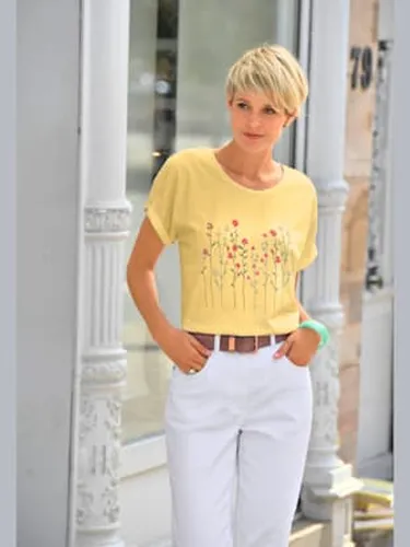 T-shirt à encolure ronde imprimé floral - Witt - Modalova