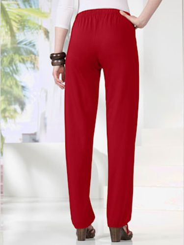 Pantalon en jersey laçage au bas des jambes - Witt - Modalova