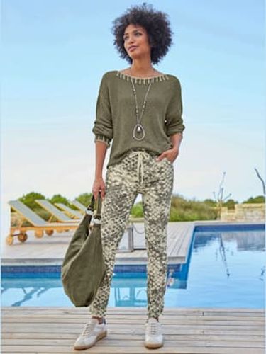 Pull encolure ronde détails contrastés - Witt - Modalova