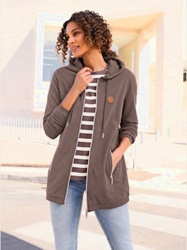 Veste sweat pur coton - Collection L - Modalova