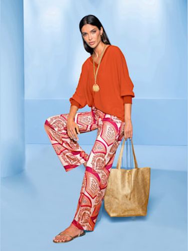 Chemisier bords-côtes à l'encolure - Witt - Modalova