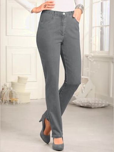 Jean à ceinture élastique chevilles fendues - Witt - Modalova