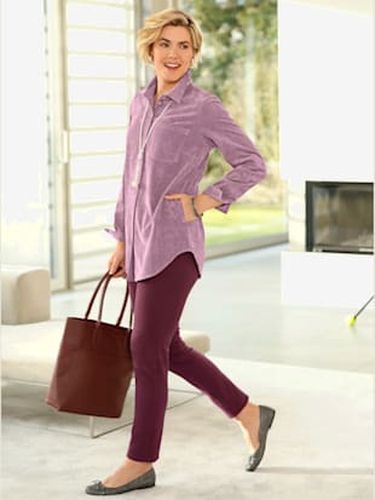 Chemisier long velours fin - Witt - Modalova