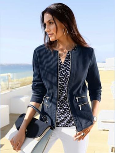Blazer aspect jean 2 glissières fantaisie poches - Witt - Modalova