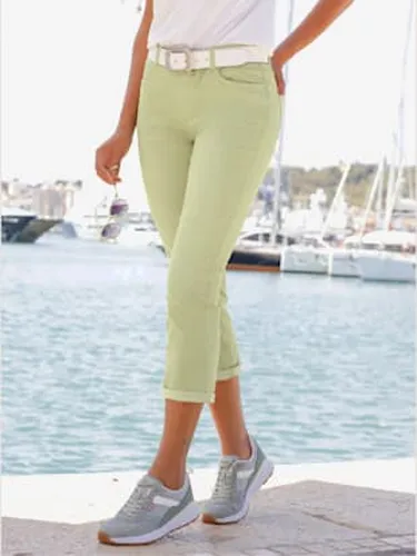 Jean 7/8 coton extensible confortable - Collection L - Modalova