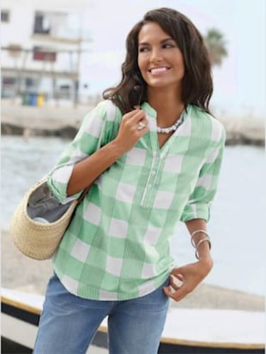 Chemisier en coton coupe droite flatteuse - Collection L - Modalova