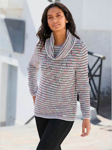 Pull à col roulé 50% coton - Collection L - Modalova