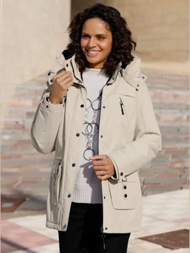 Veste technique capuche amovible réglable en largeur - Collection L - Modalova