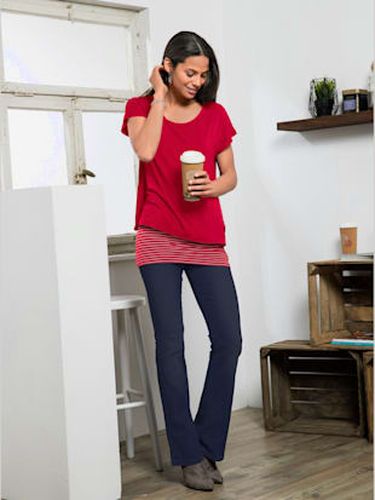 T-shirt 2 en 1 qualité viscose douce - Collection L - Modalova