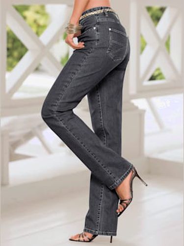 Jean 5 poches stretch perfect fit - - - Collection L - Modalova