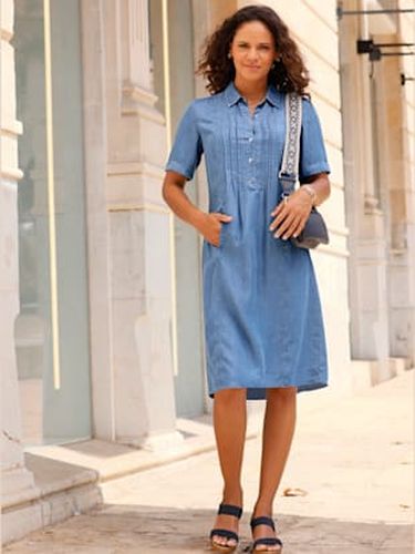 Robe en jean pur lyocell - Collection L - Modalova